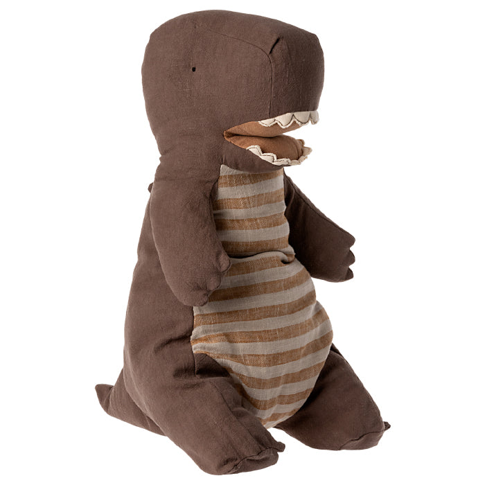 Maileg Toys Large Gantosaurus Soft Toy Chocolate