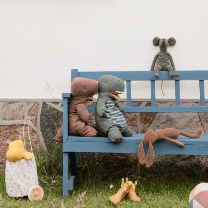 Maileg Toys Large Gantosaurus Soft Toy Chocolate