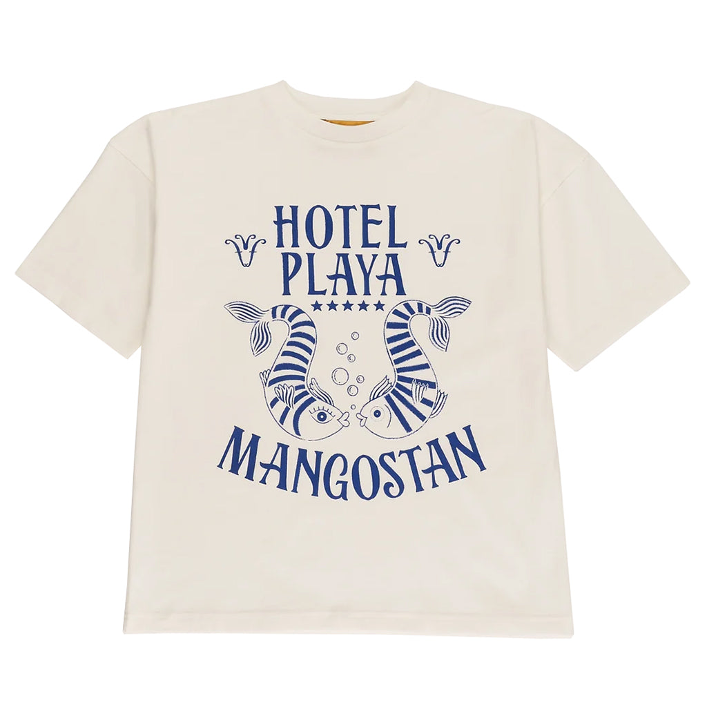 Maison Mangostan Woman Hotel Playa T-shirt Cloudy White
