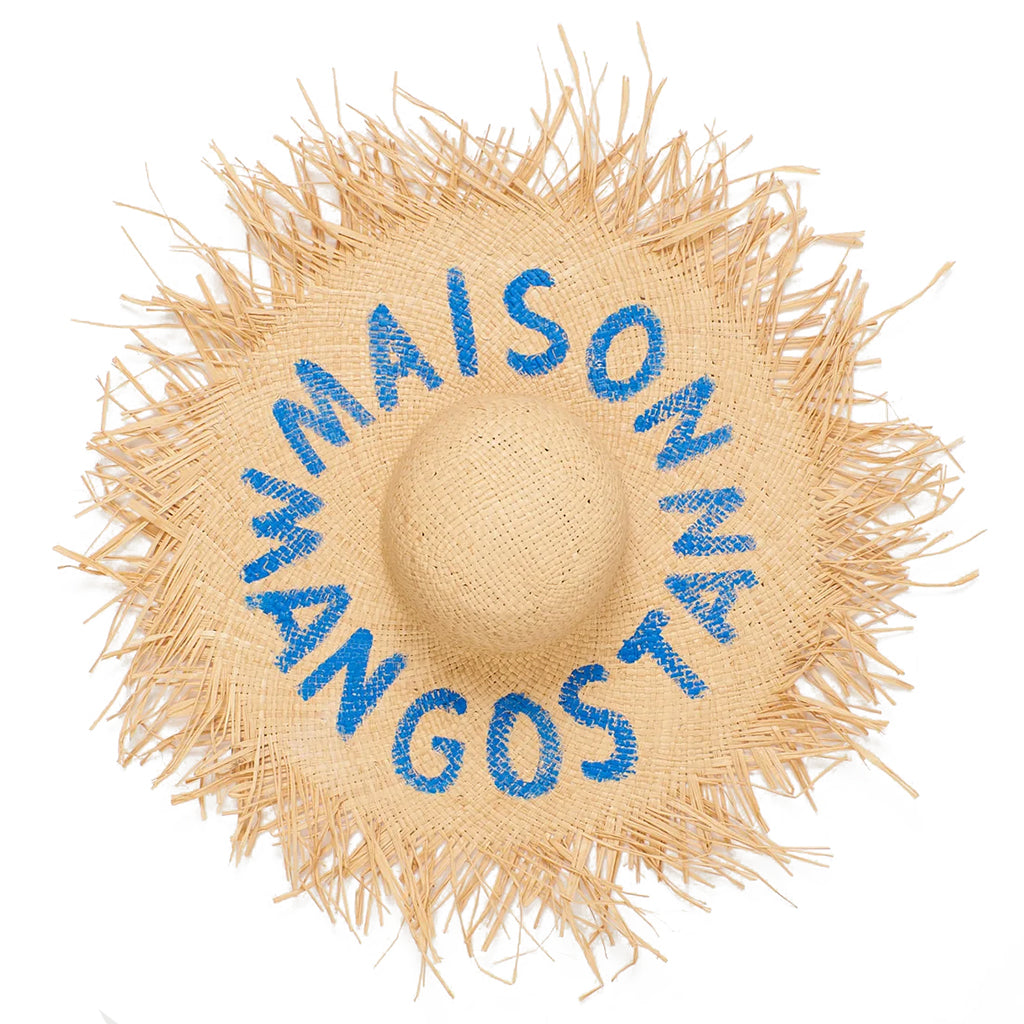 Maison Mangostan Woman Straw Hat Beige