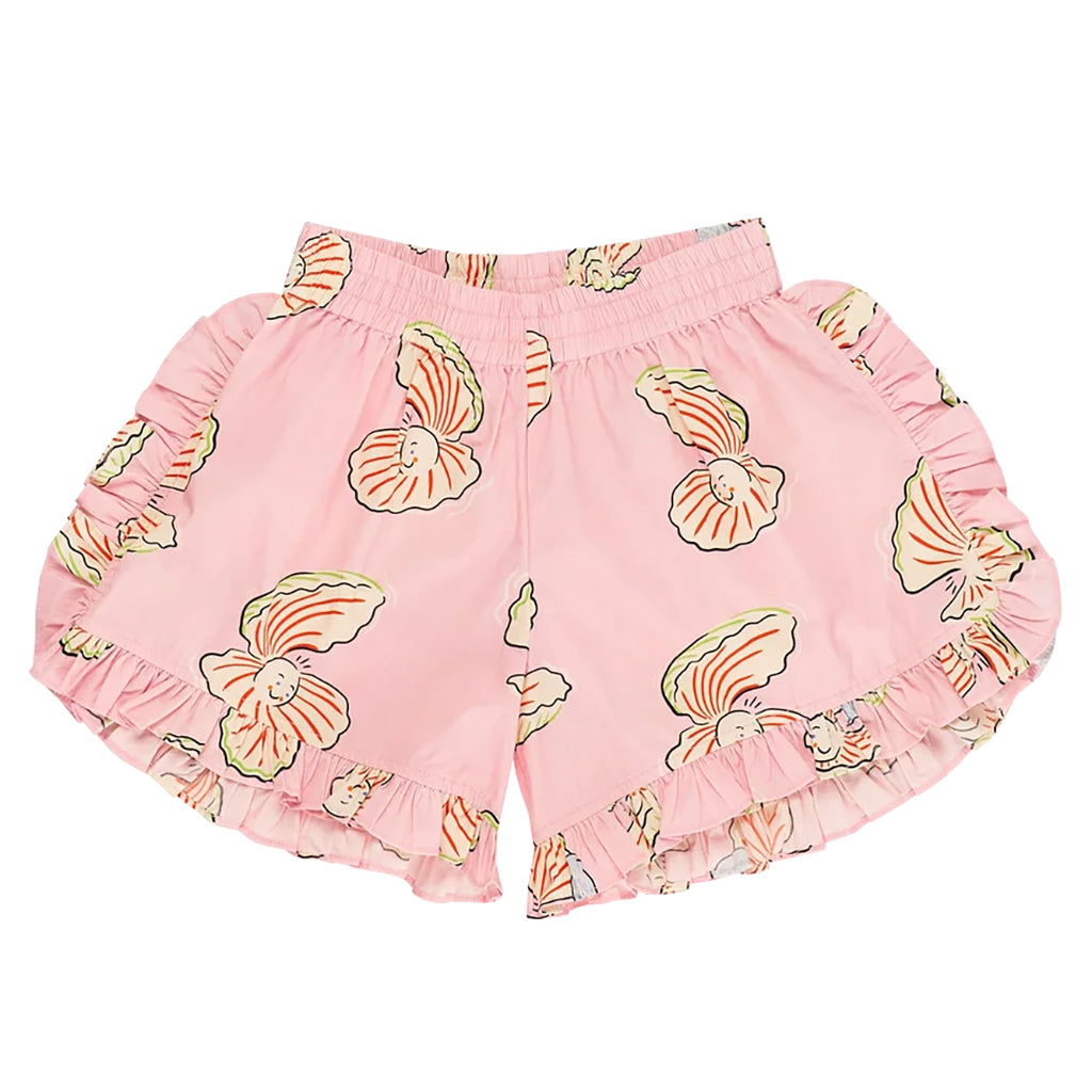 Maison Mangostan Child Oyster Shorts Pink