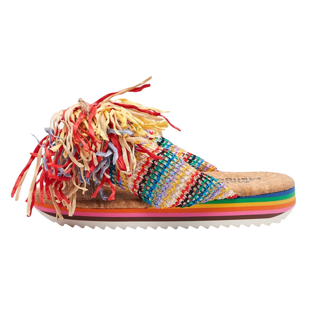 Maison Mangostan Woman Tamarillo Sandals Multicolour