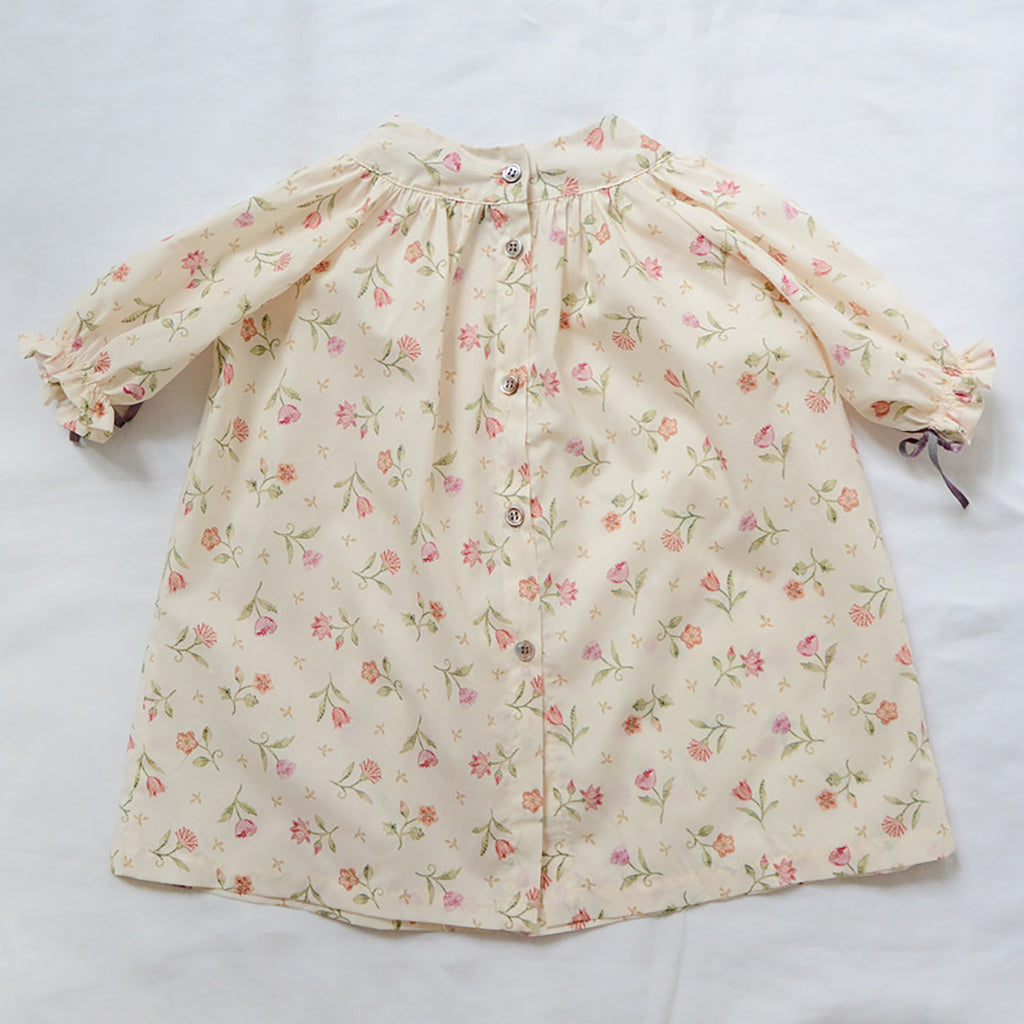 Makié Baby And Child Rita Dress Cream Flower Print