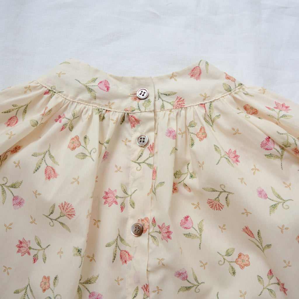 Makié Baby And Child Rita Dress Cream Flower Print