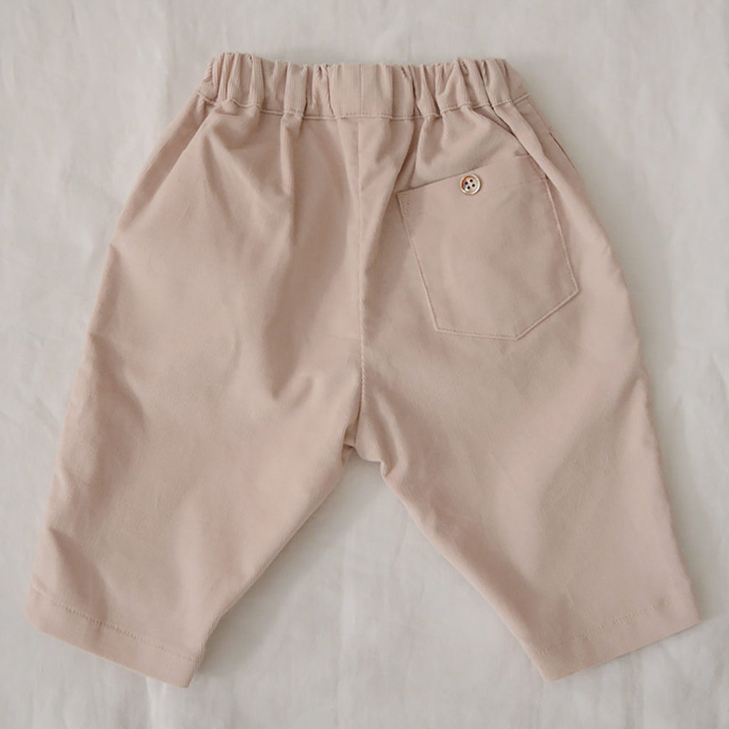 Makié Baby And Child Alia Corduroy Pants Light Peach Pink