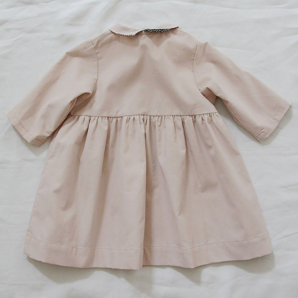 Makié Baby And Child Alaia Corduroy Dress Light Peach Pink