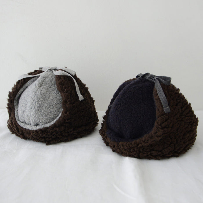 Makié Child Aviator Hat Grey