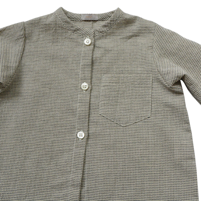 Makié Baby Penn Shirt Charcoal Grey Checks