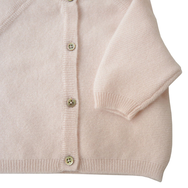 Maki Baby Gema Cardigan Peach Pink Advice from a Caterpillar