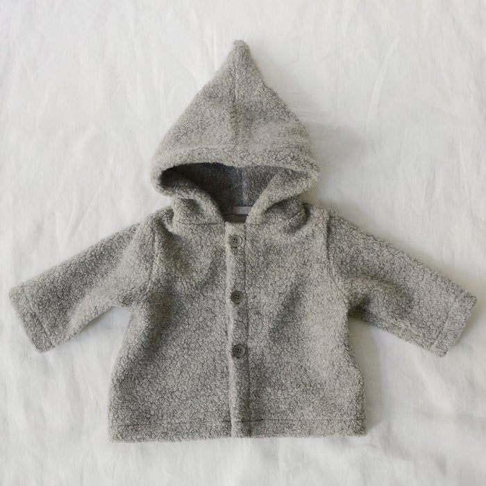Makié Baby Fin Hoodie Sweater Grey