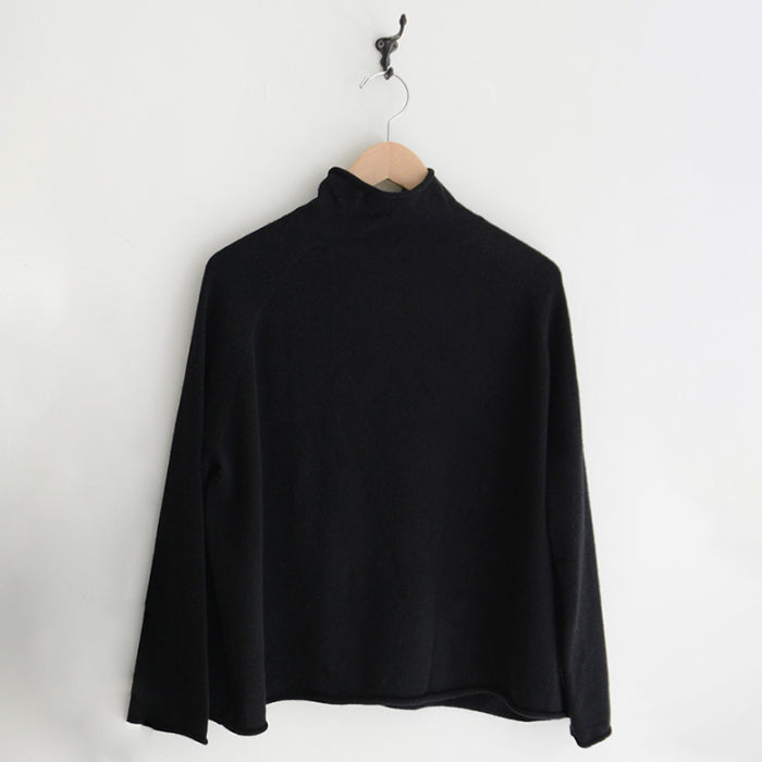 Makié Woman Cashmere High Neck Sweater Black