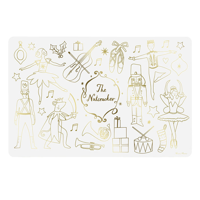 Meri Meri Christmas Nutcracker Coloring Placemats (pack of 8)