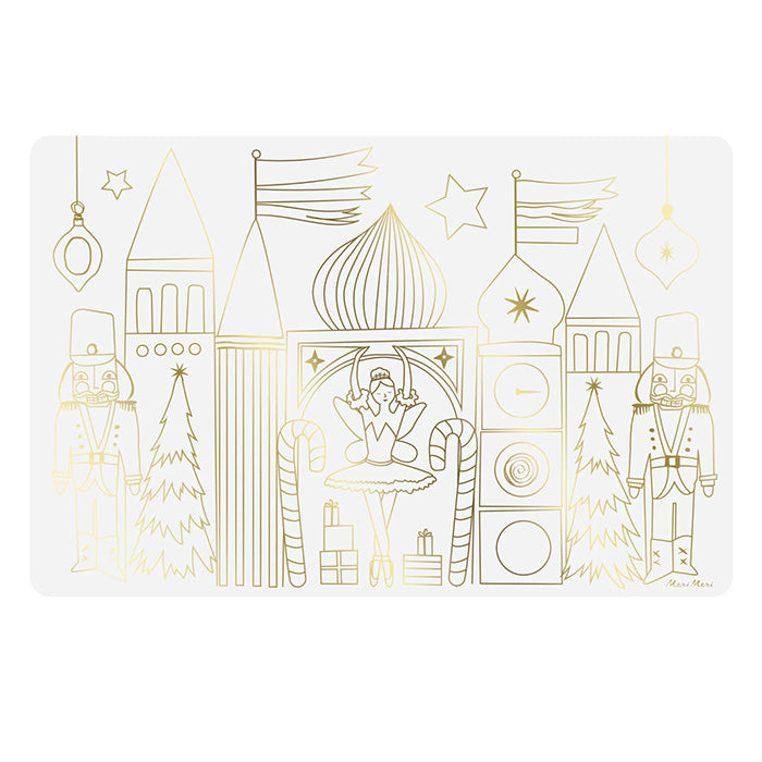 Meri Meri Christmas Nutcracker Coloring Placemats (pack of 8)