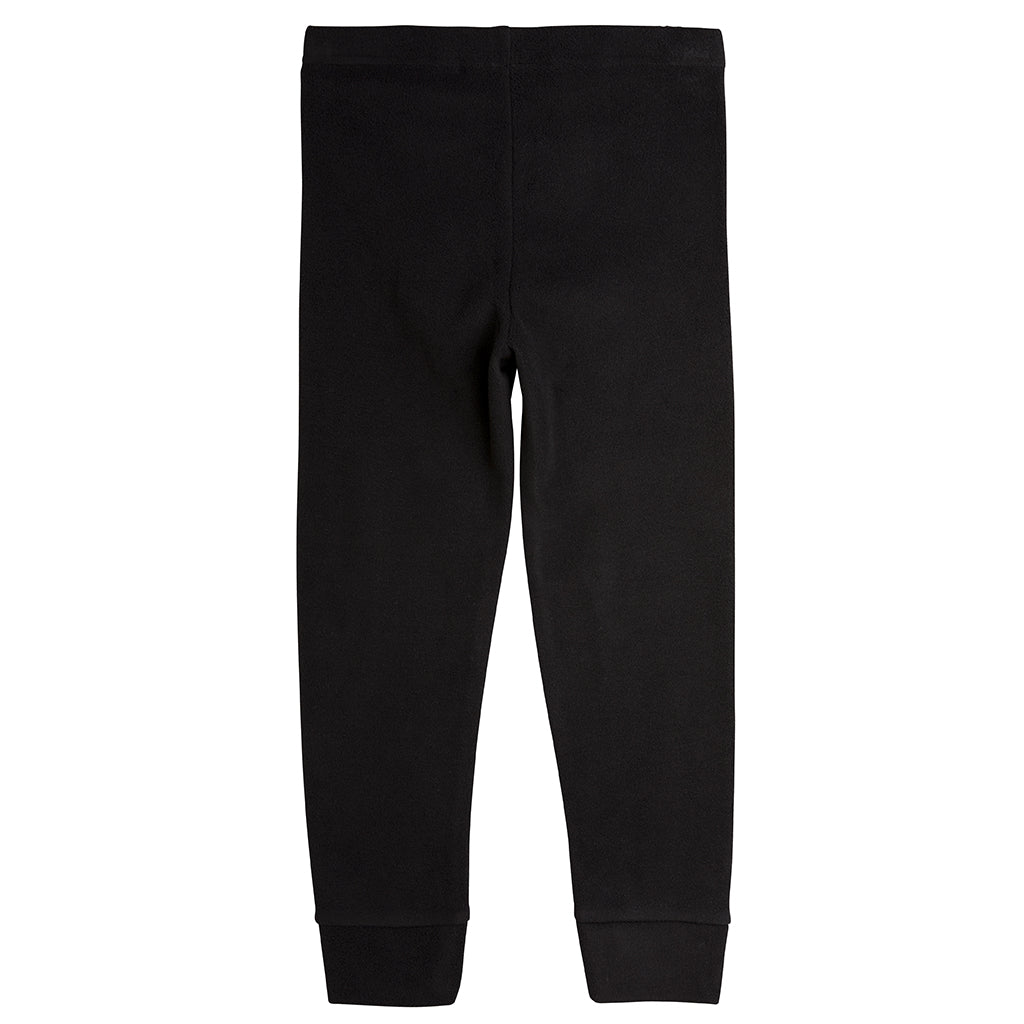 Mini Rodini Child Microfleece Pants Black