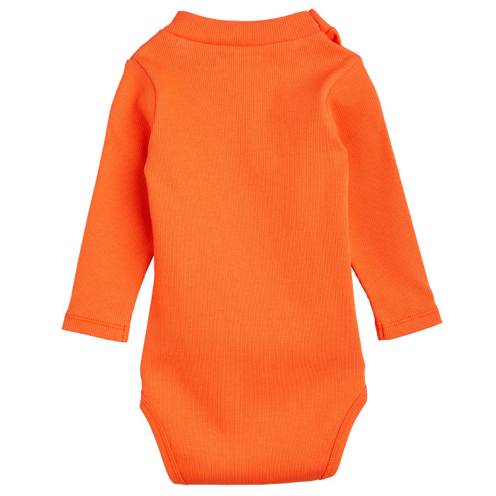 Mini Rodini Baby Skipper High Neck Bodysuit Red