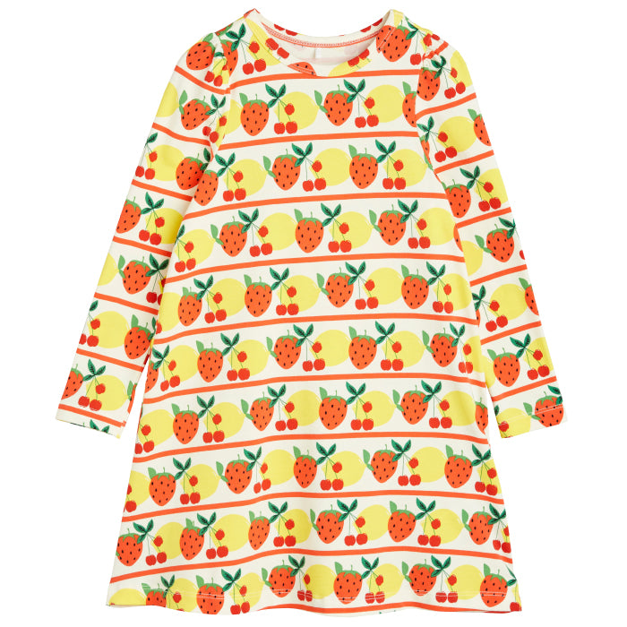 Mini Rodini Child Fruits Dress Multicolour