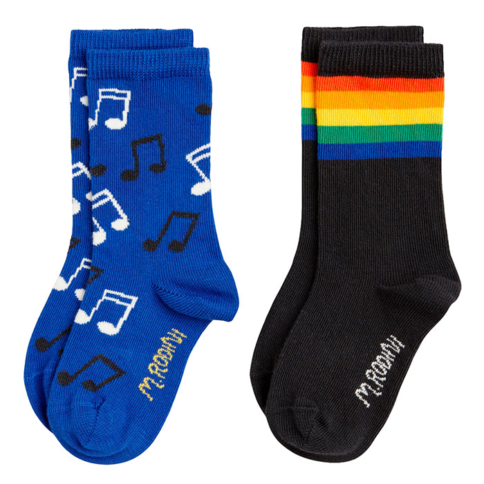 Mini Rodini Child Rainbow Socks Multicolour