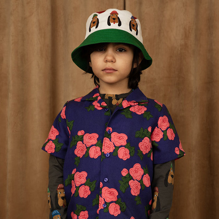 Mini Rodini Baby And Child Bloodhound Bucket Hat Multicolour