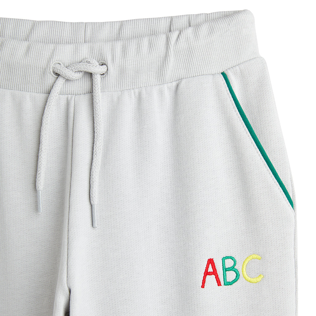 Mini Rodini Child ABC Sweatpants Grey