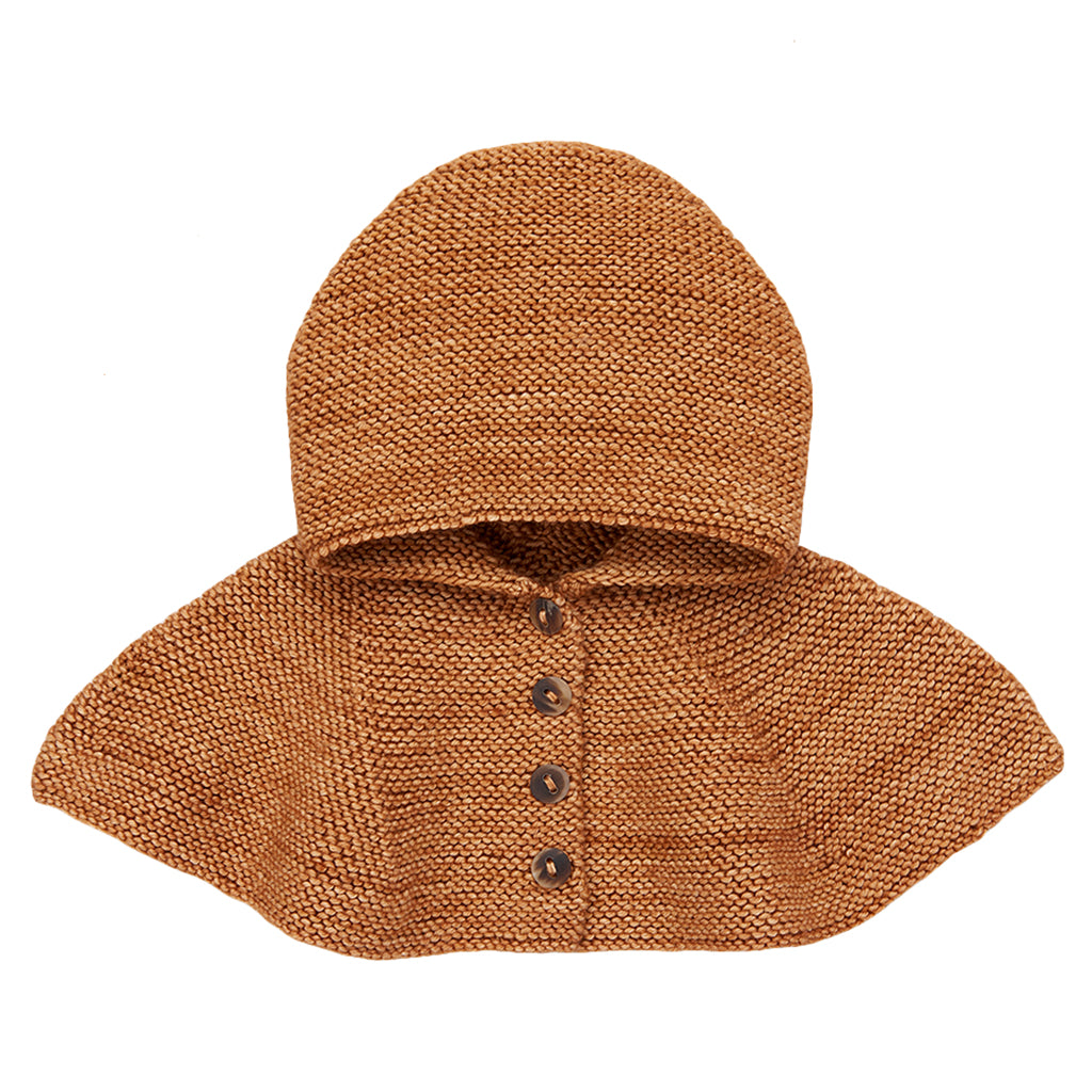Misha & Puff Child Cate Capelet Rose Gold