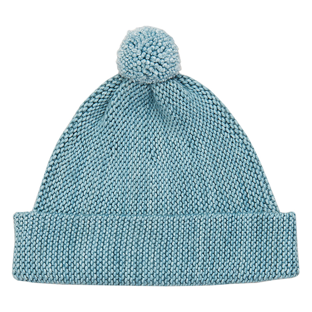 Misha & Puff Child Garter Hat Yonder Blue