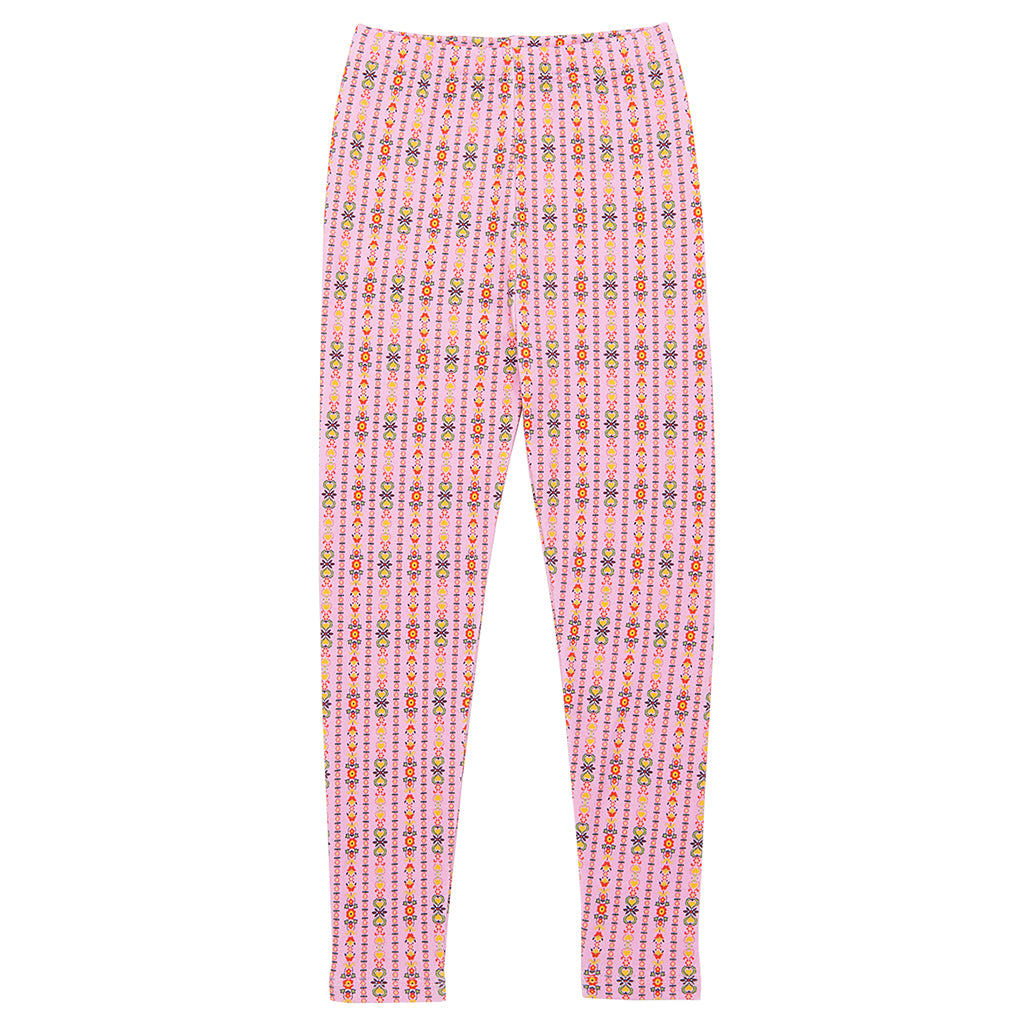 Misha & Puff Baby Leggings Pink Lilac Bohemia Print