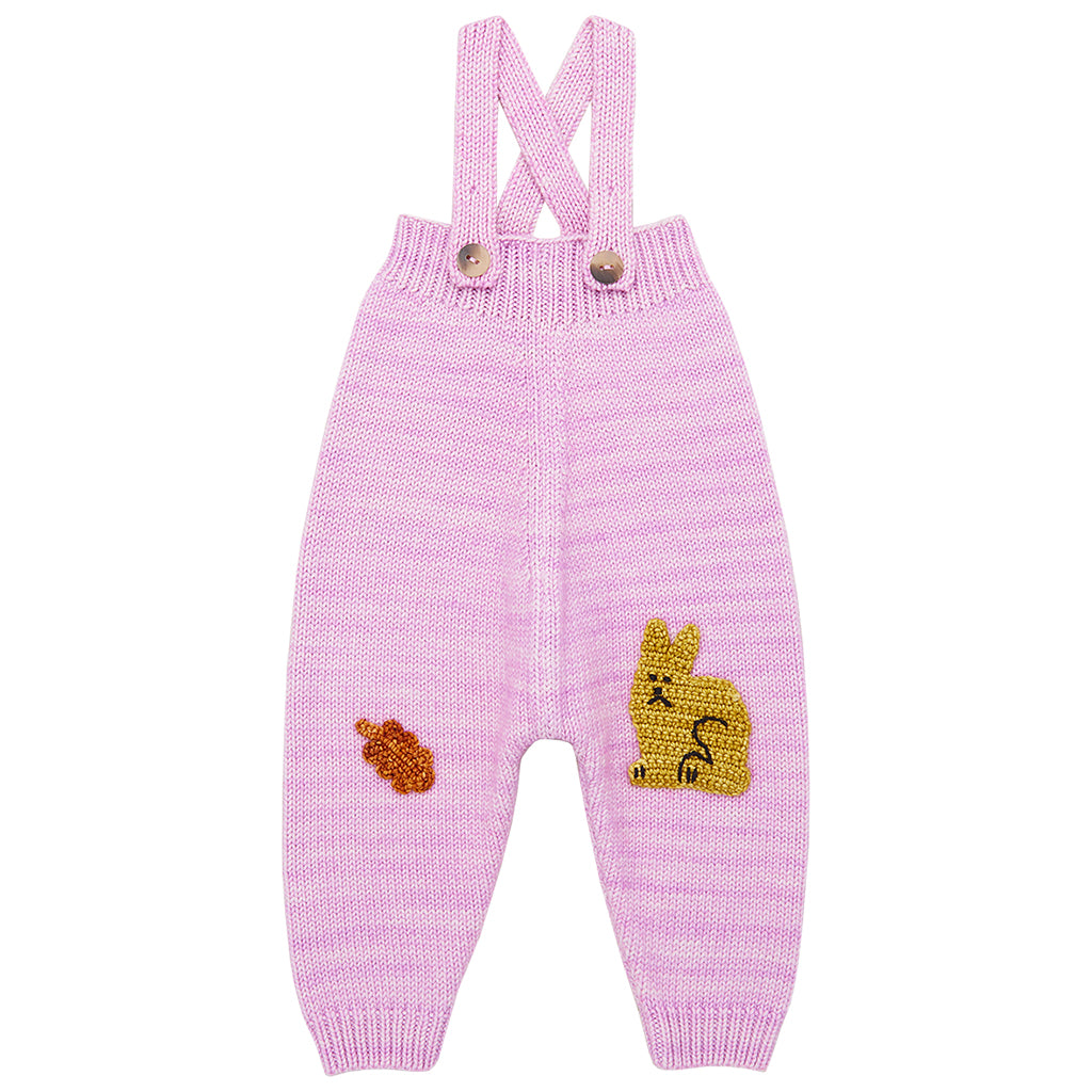 Misha & Puff Baby Meadow Overalls Pink Lilac