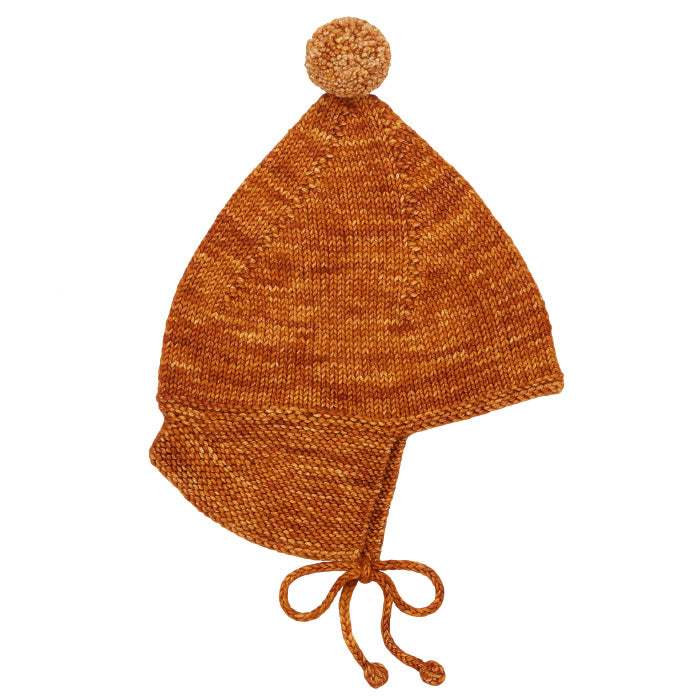 Misha & Puff Child Pointy Peak Hat Fox Brown - Advice from a