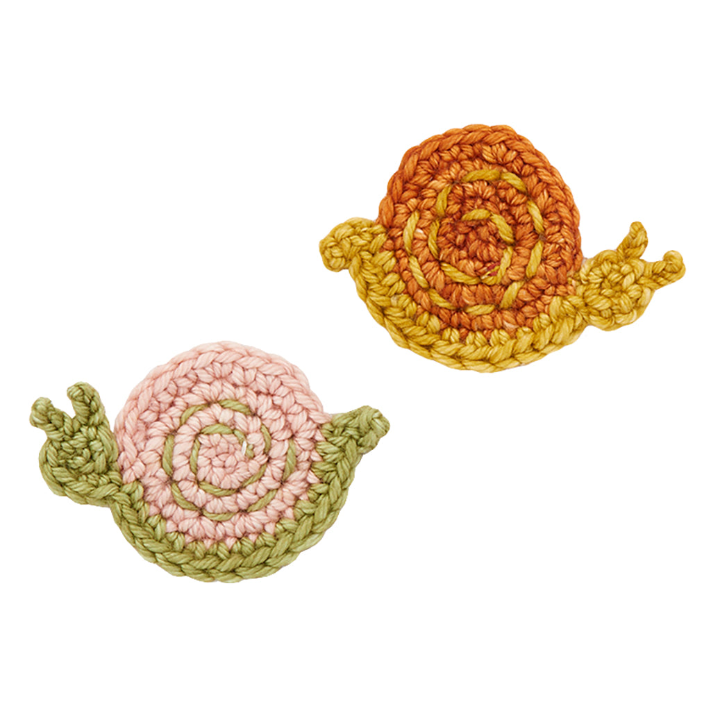 Misha & Puff Child Set Of Two Snail Clips Faded Rose Pink