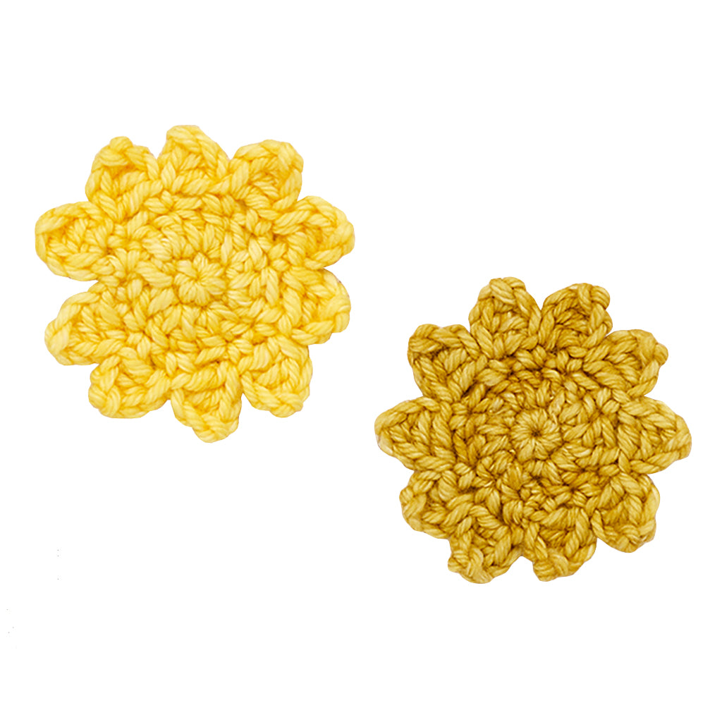 Misha & Puff Child Set Of Two Sun Clips Mango Yellow
