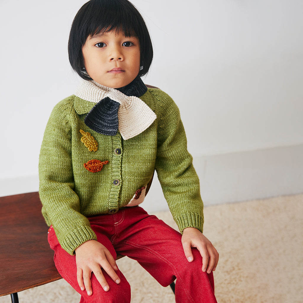 Misha & Puff Child Toboggan Scarf Licorice Black