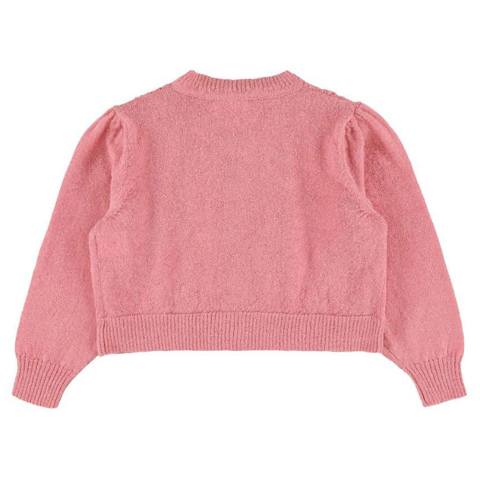 Morley Child Girl Tibet Cardigan Rose Pink