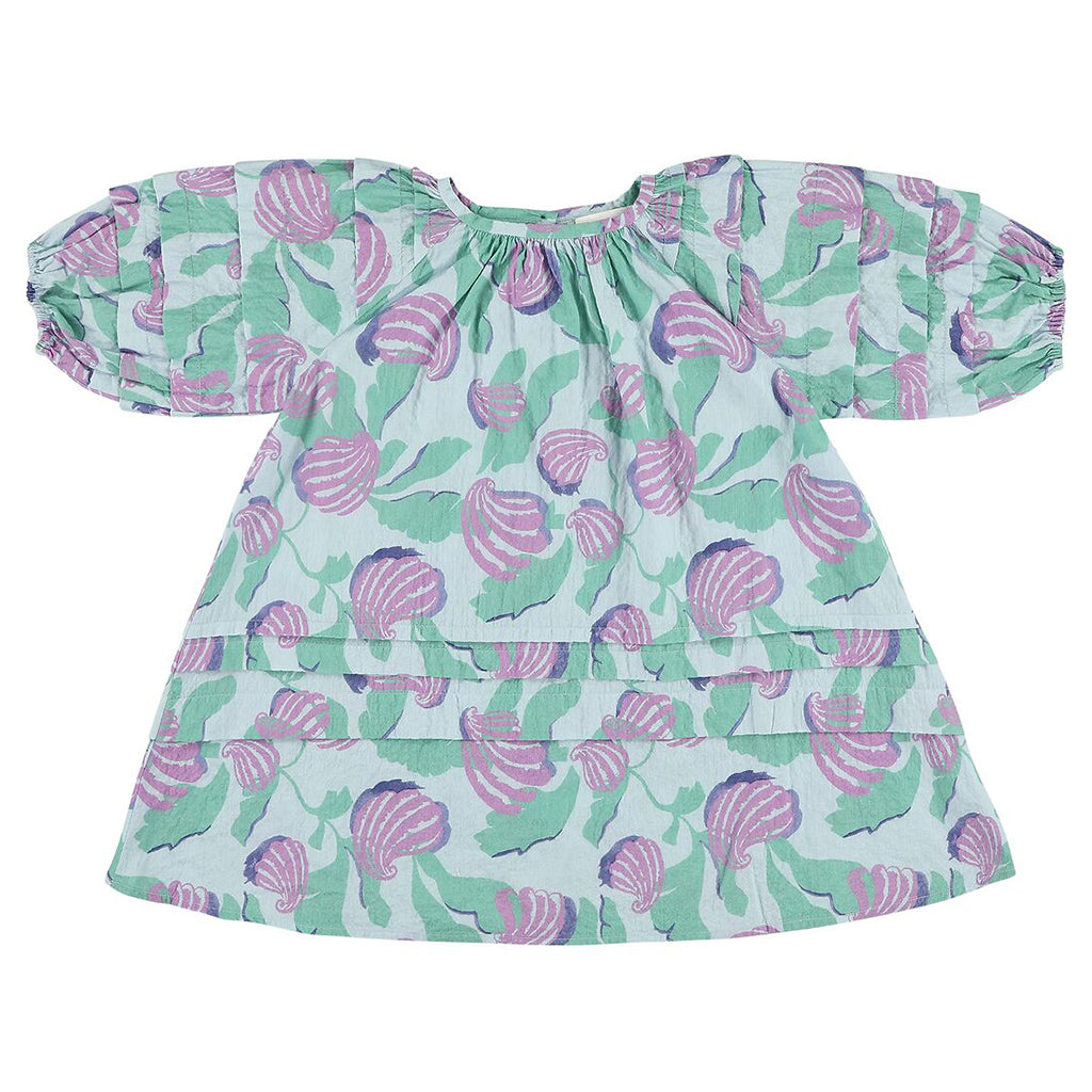 Morley Child Ulani Dress Lilac Shell Print