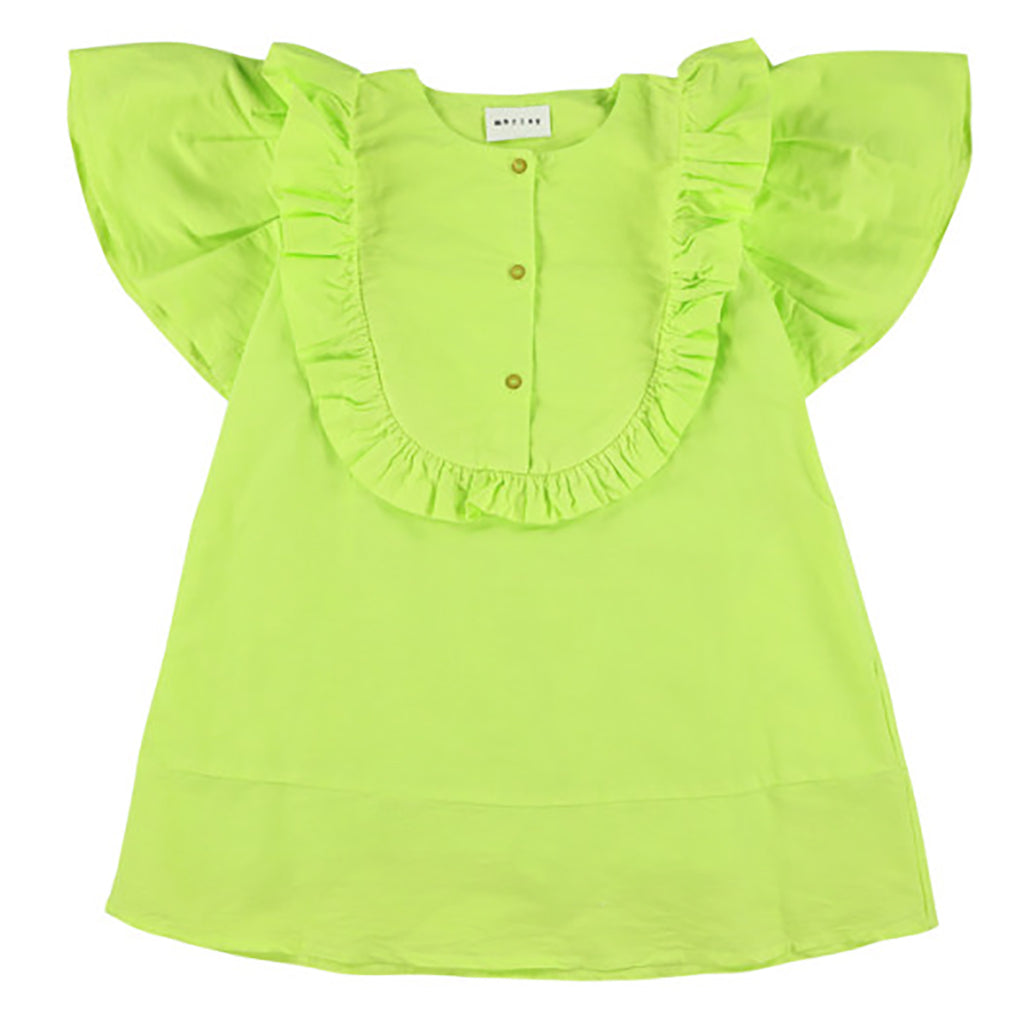 Morley Child Ummy Dress Ametyst Citrus Green