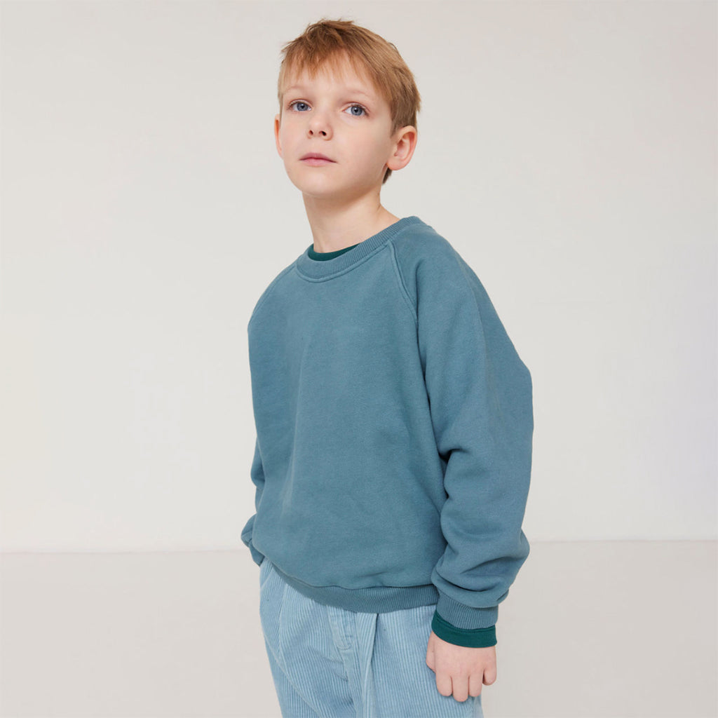 Morley Child Ursus Sweatshirt Maya Trooper Blue