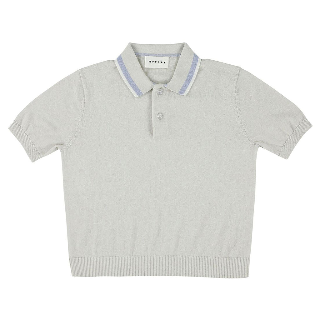 Morley Child Utile Polo T-shirt Fine Chalkfarm Grey