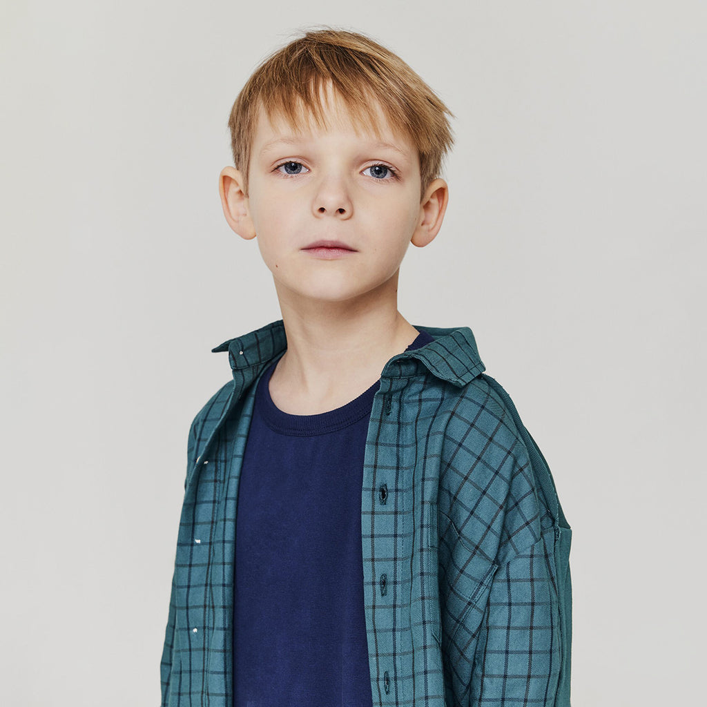 Morley Child Vadiem Shirt Penta Pine Green