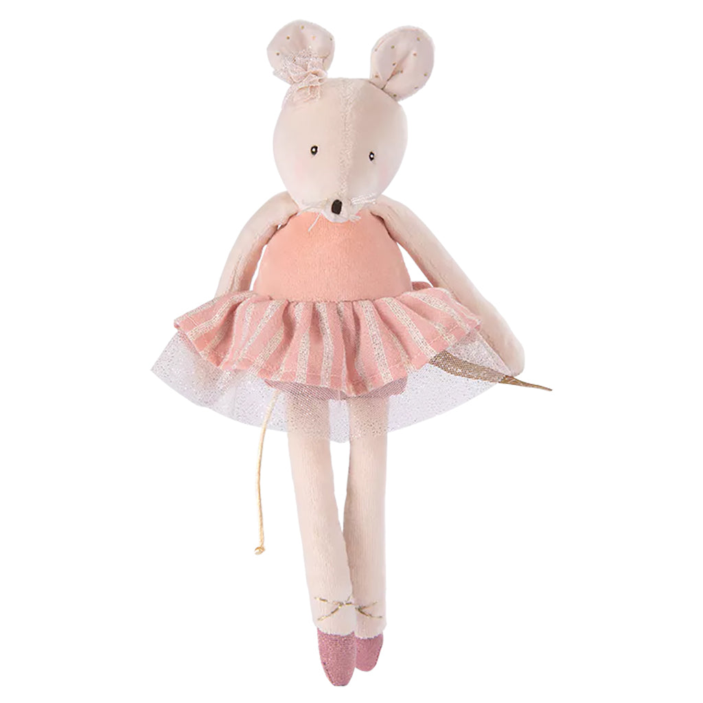 Moulin Roty Petite Ecole De Danse Pink Mouse Doll