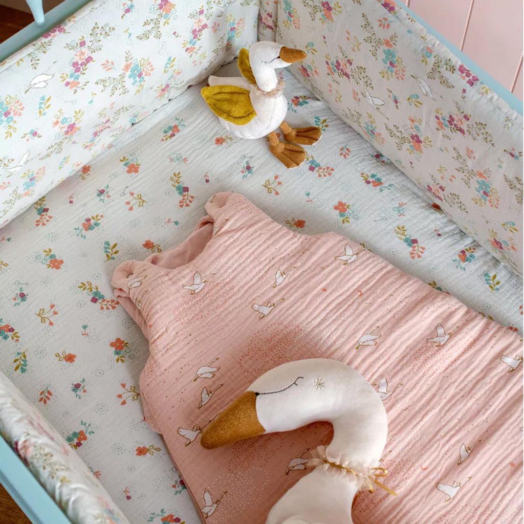 Moulin Roty La Petite École De Danse The Swan Rattle Golden