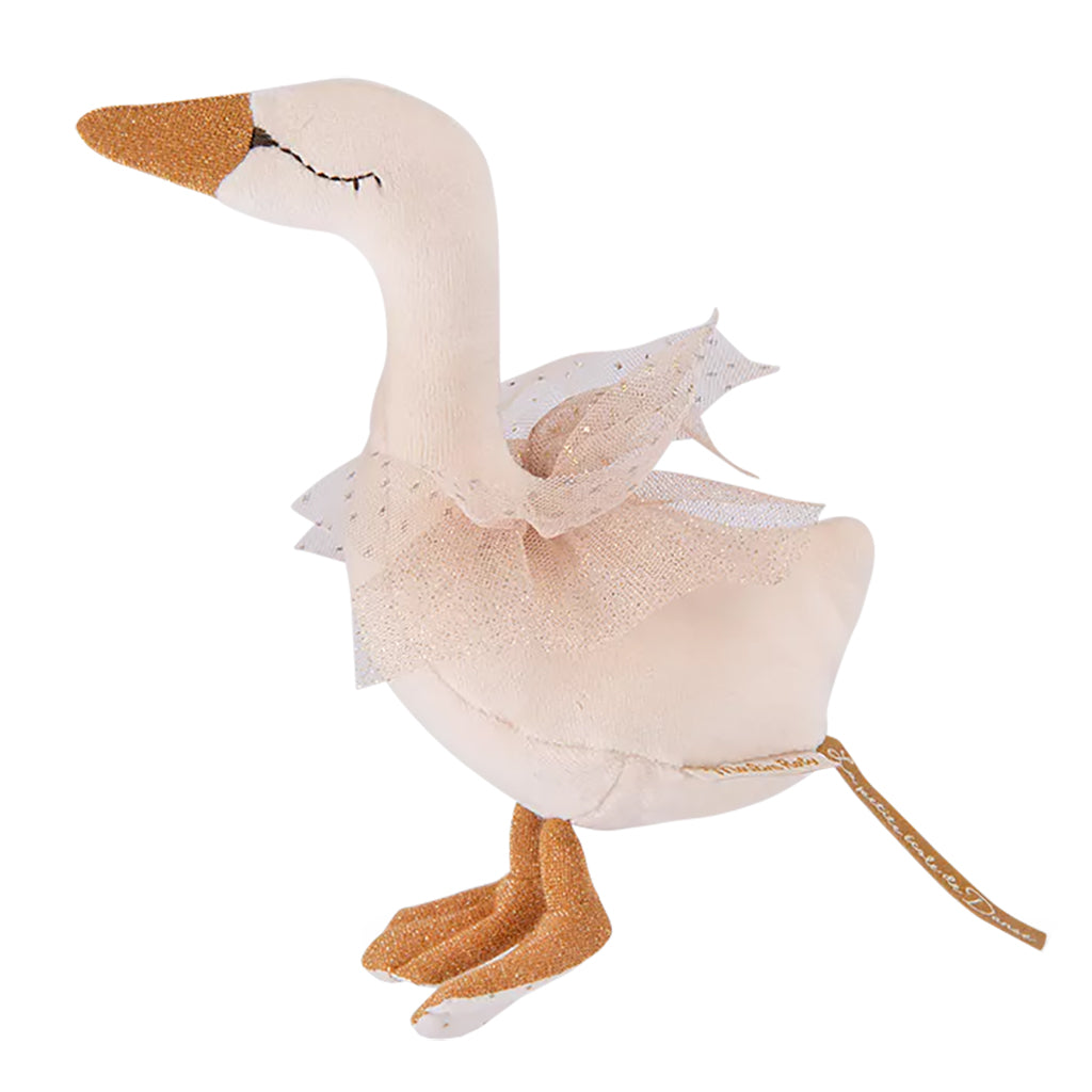 Moulin Roty La Petite École De Danse The Swan Rattle Cream