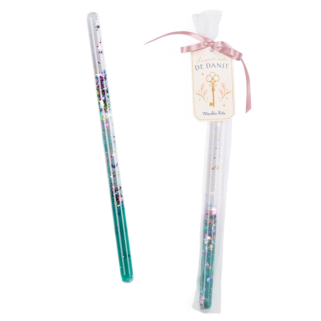 Moulin Roty La Petite École De Danse Magic Wand Turquoise