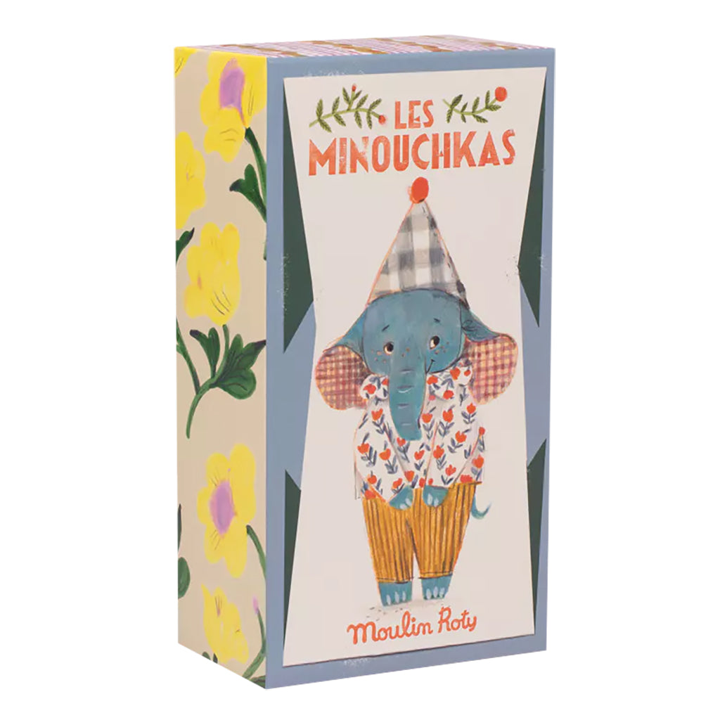 Moulin Roty Les Minouchkas Pablo The Elephant Soft Toy