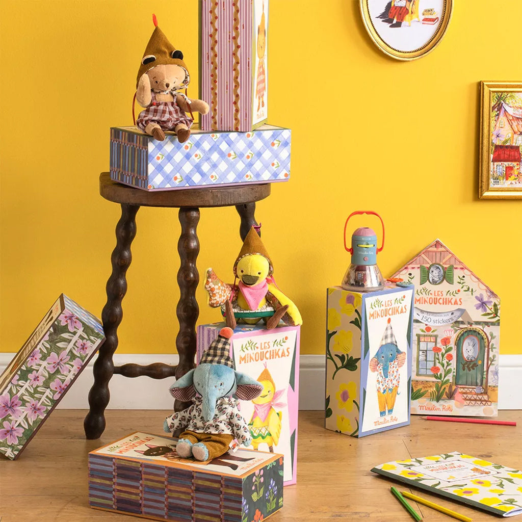 Moulin Roty Les Minouchkas Pablo The Elephant Soft Toy