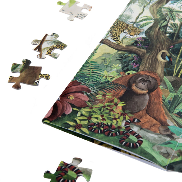 Moulin Roty Tout Autour Du Monde 350 Piece Tropical Forest Puzzle