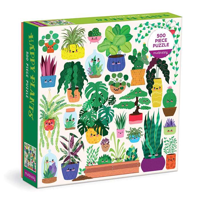 Happy Plants Jigsaw Puzzle