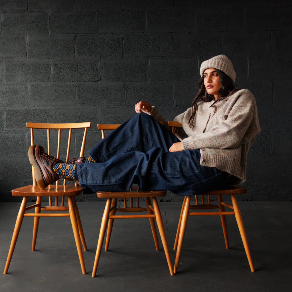 Mabli Adult Moya Cardigan Puddle Grey