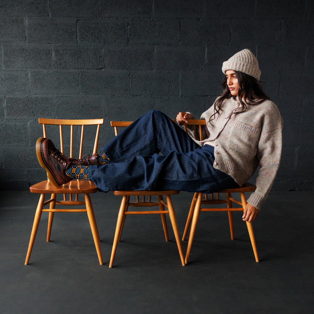 Mabli Adult Moya Cardigan Puddle Grey