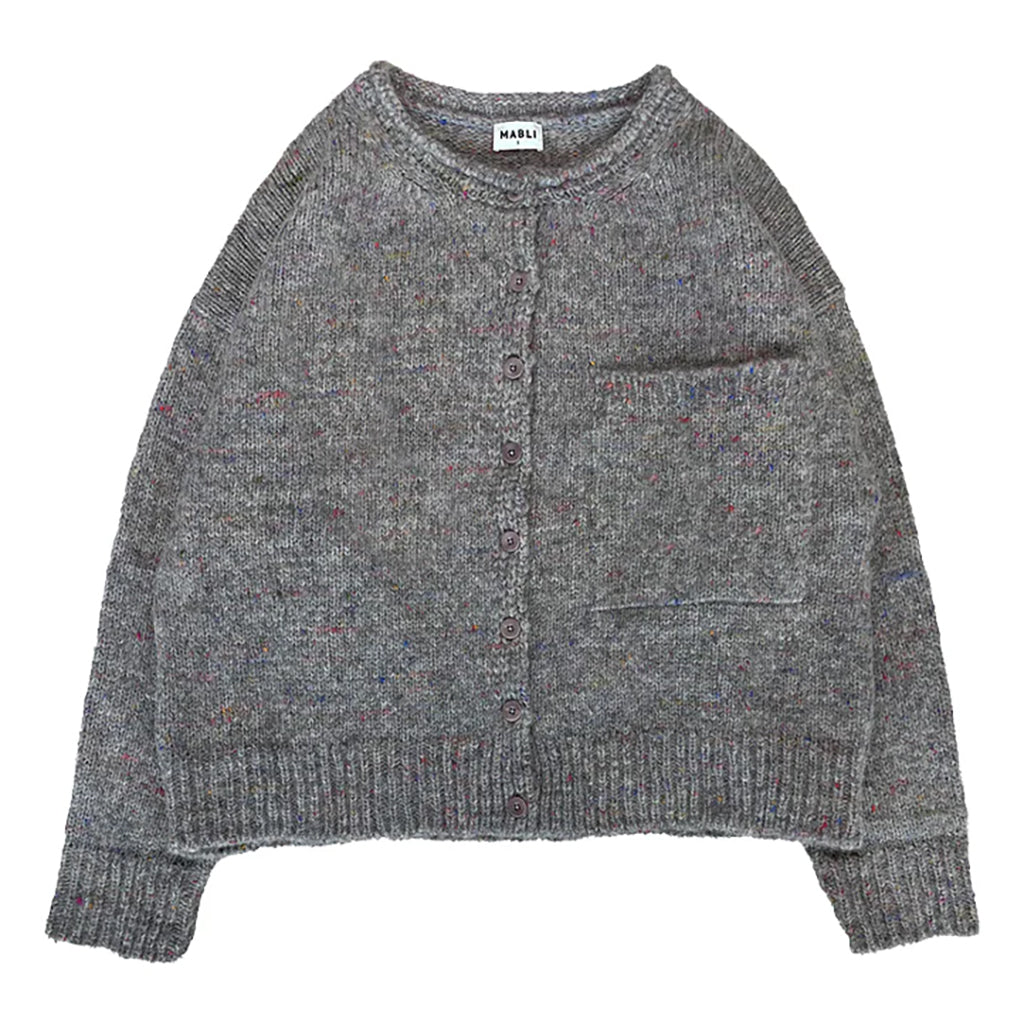 Mabli Adult Moya Cardigan Puddle Grey