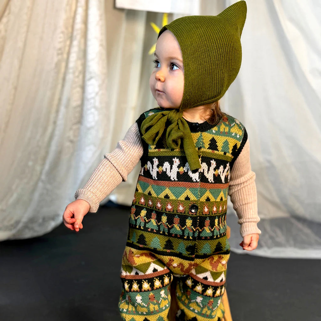 Mabli Baby Sylfaen Skinny Rib T-shirt Almond Beige