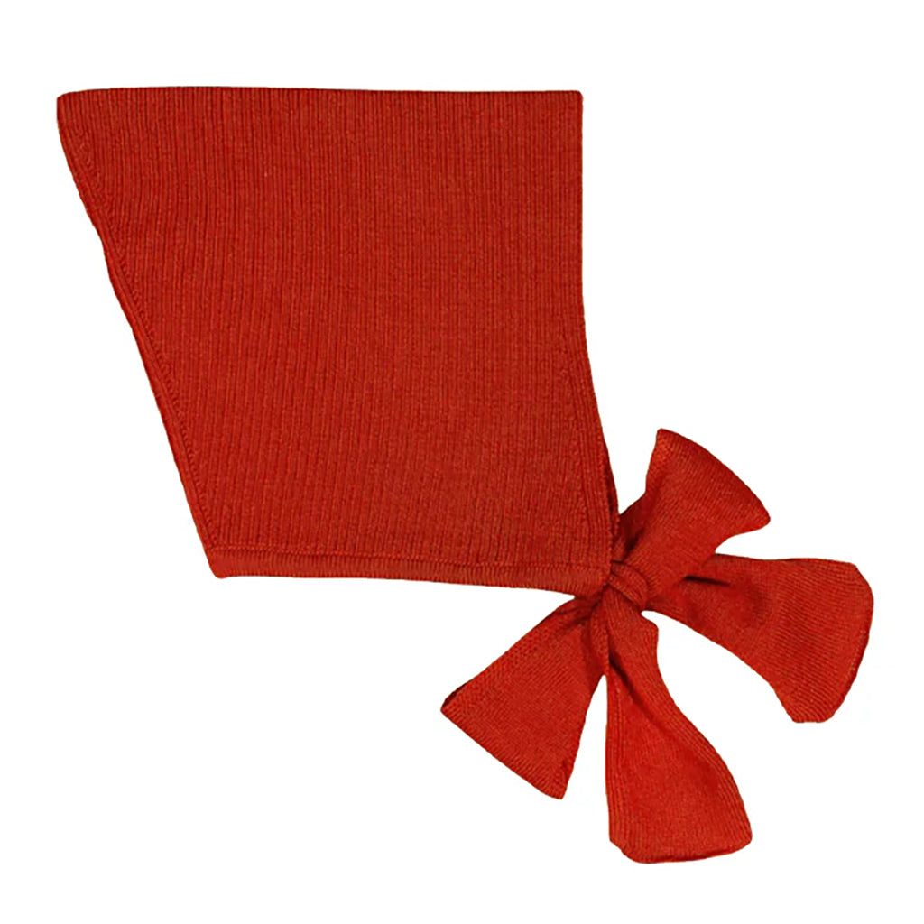 Mabli Baby Tegan Bonnet Hat Redcurrant Red